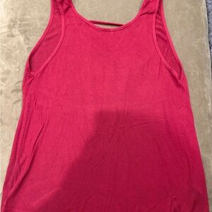 EUC Zyia Cranberry Lounge Boyfriend Sweater tank